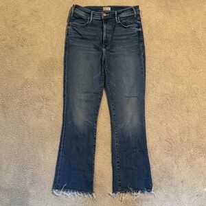 Women's Mother Hustler Ankle Fray Jeans